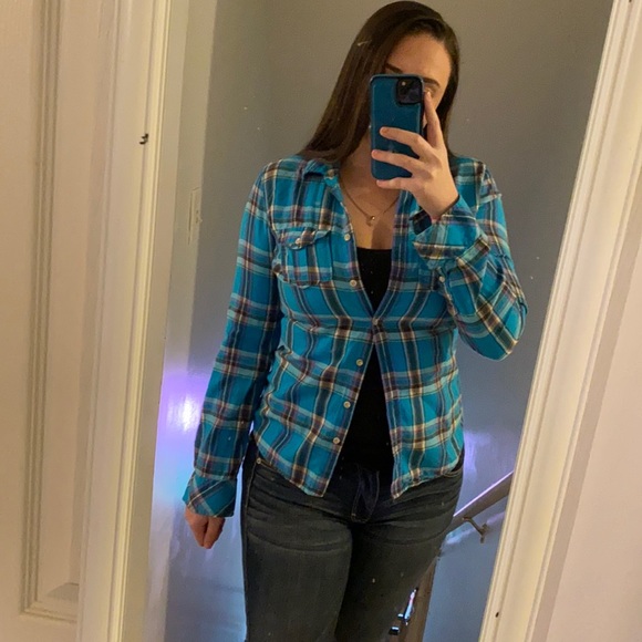 Blue flannel - Picture 2 of 5